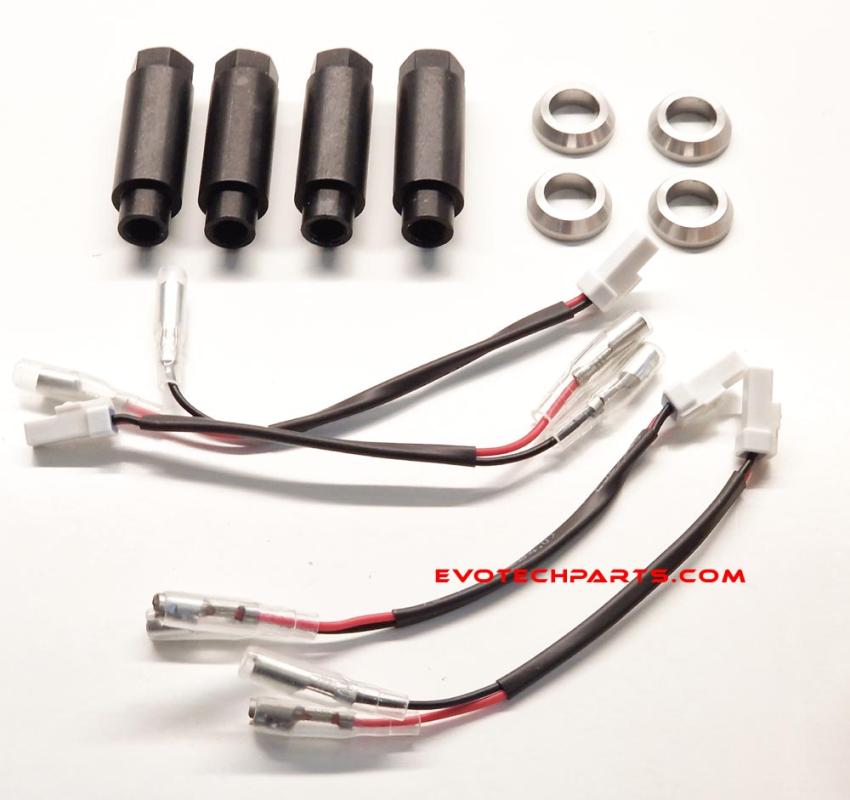 KTM Sequential LED Blinker von Evotech Performance incl. Adapter (4 Stück)